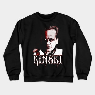 Klaus Kinski Design Crewneck Sweatshirt